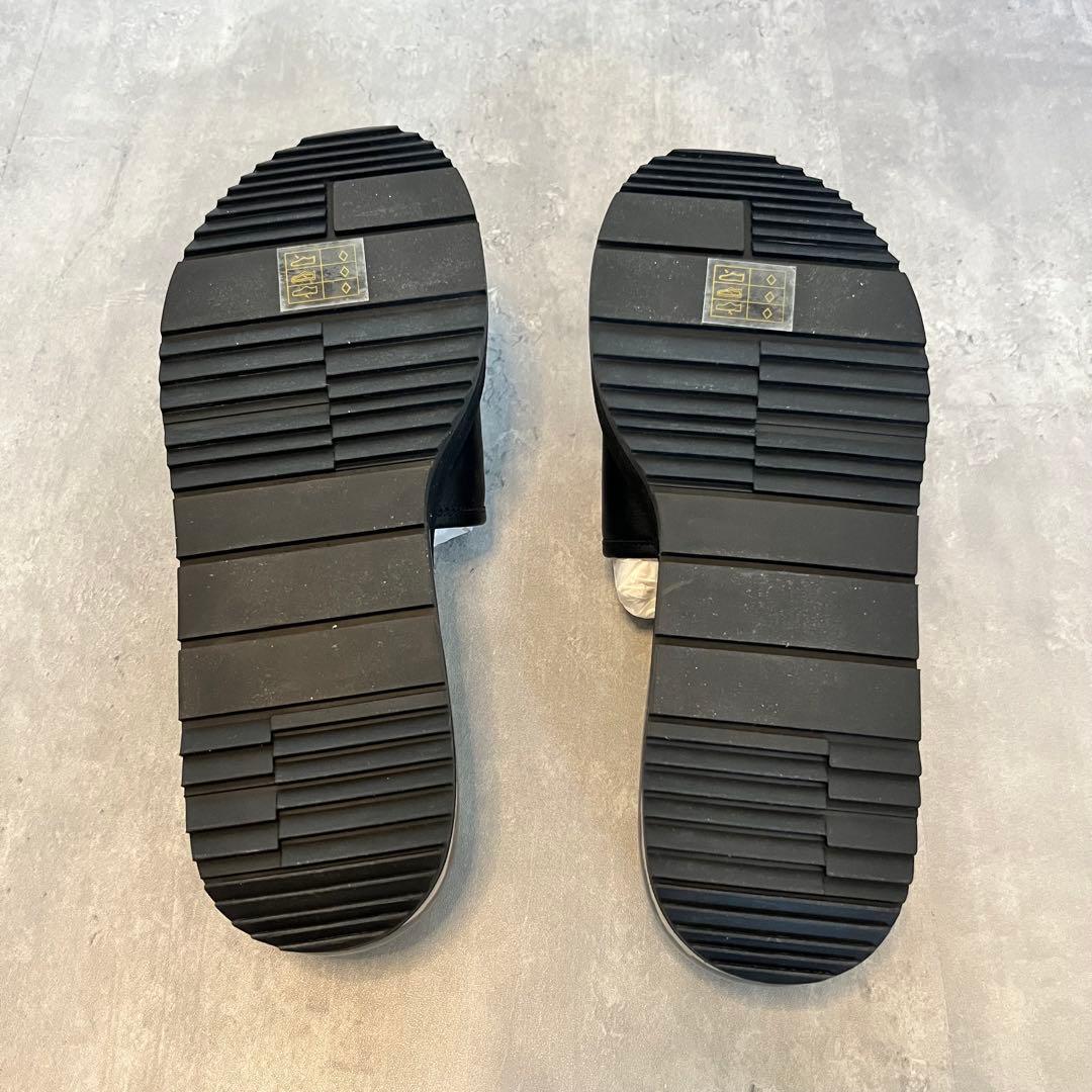 MAISON U AIR SLIDER SANDAL BLACK サンダル