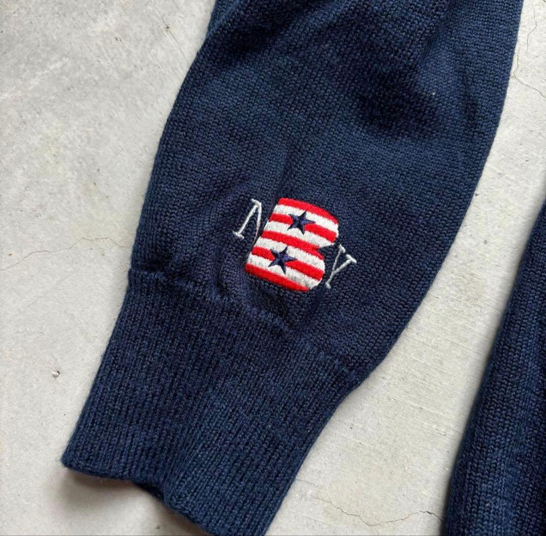 BEAMS GOLF ビームスゴルフ パープルレーベル 長袖ニットセーター S