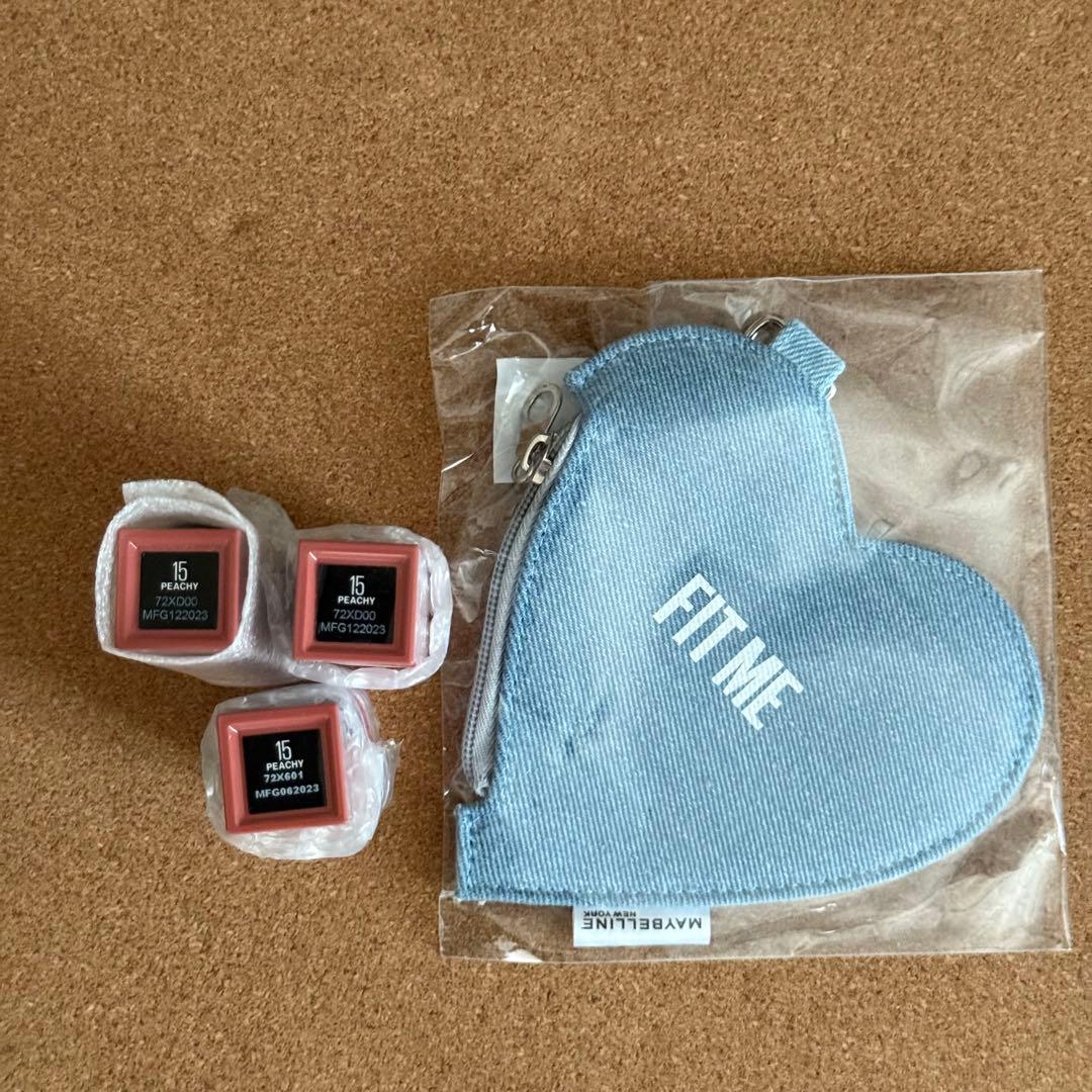 あっちゃん様 9本セット おまけ付海外限定 メイベリンヴィニルPEACHY15