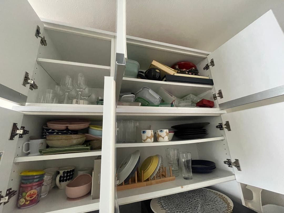 食器棚　ホワイト　ほぼ全て送料のお値段です
