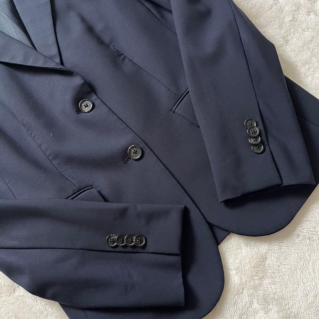 希少サイズ2XL✨ブルックスブラザーズ　セットアップスーツ　イタリア生地ネイビー
