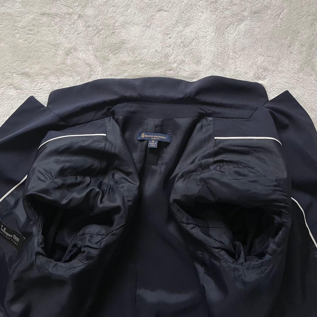 希少サイズ2XL✨ブルックスブラザーズ　セットアップスーツ　イタリア生地ネイビー