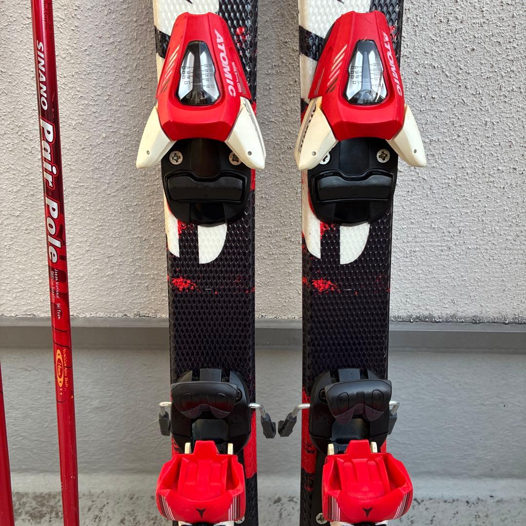 も*ん様 ATOMIC スキー板 100 おまけストック80cm付き