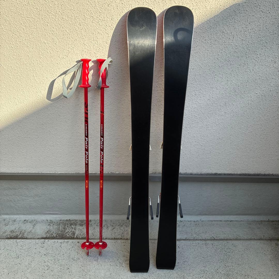 も*ん様 ATOMIC スキー板 100 おまけストック80cm付き