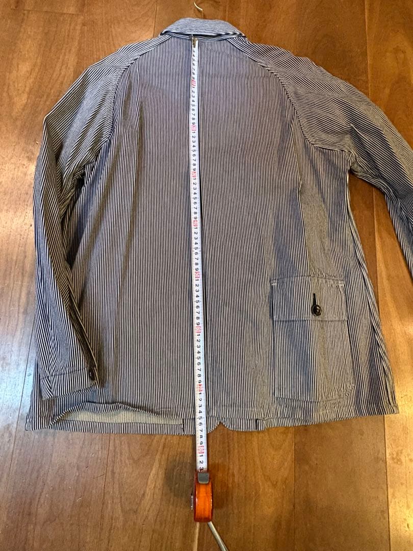 ブルーナボインBRU NA BOINNEヒッコリーカバーオール