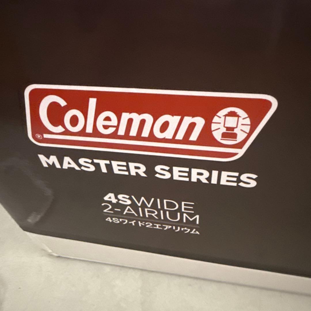 新品未開封　 コールマン マスターシリーズ4Sワイド2エアリウム　テント