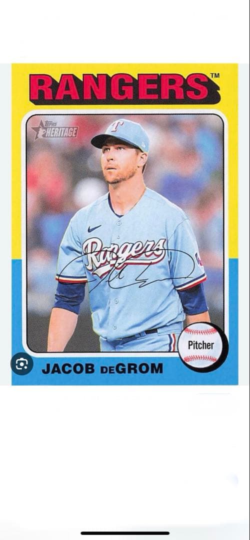 t*5様 2021 オールスターJacob deGrom 8個限定直筆サイン入ボ