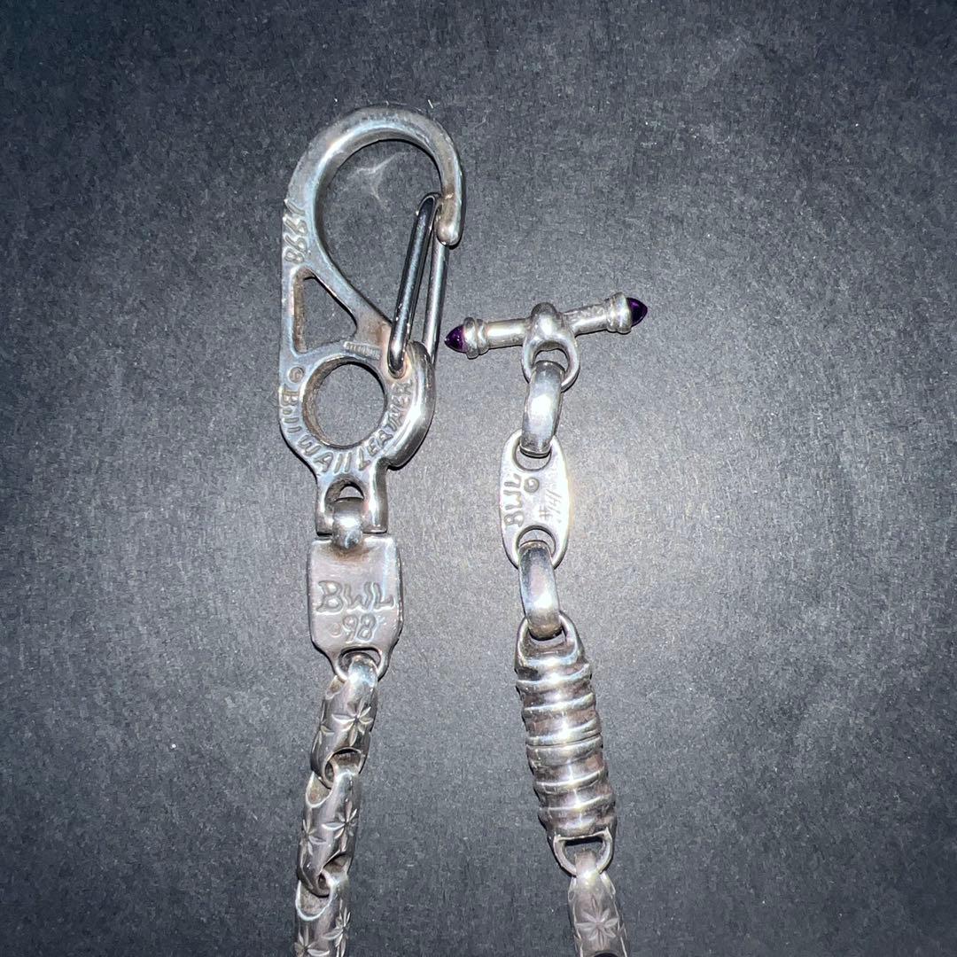 R*A様 ビルウォールレザーウォレットチェーンミッドスター