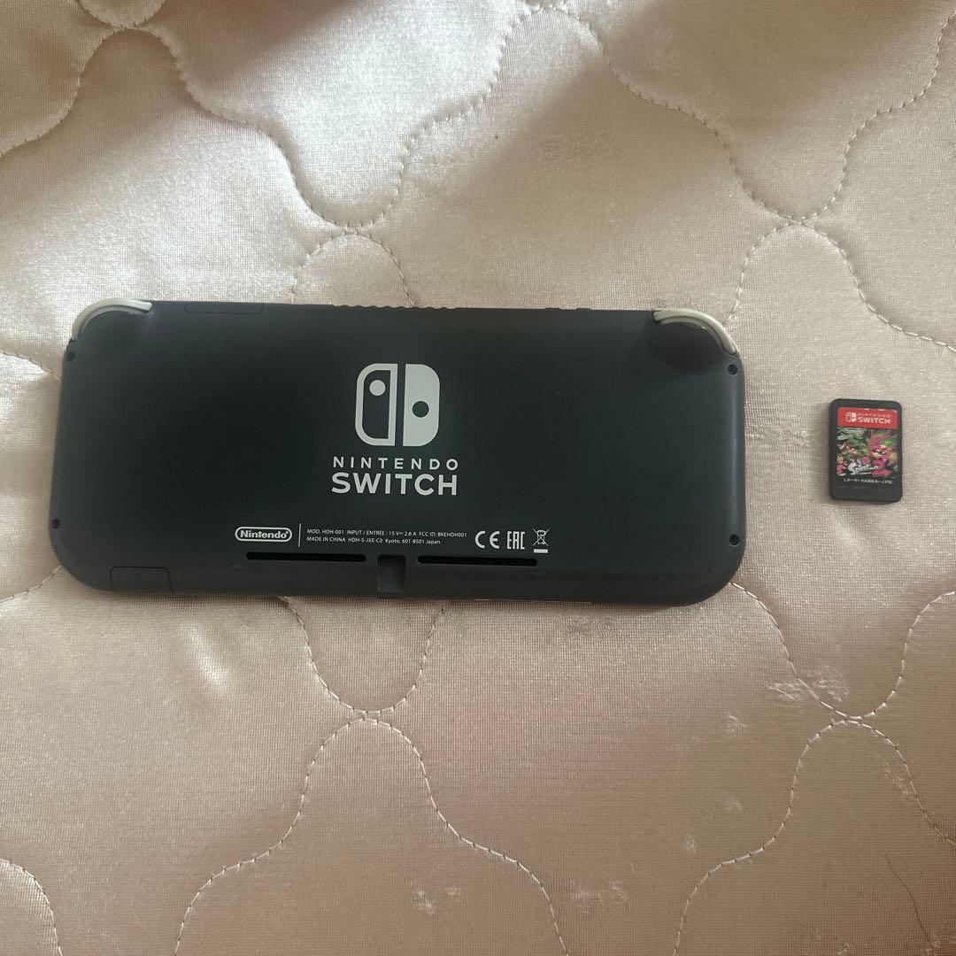 ニンテンドースイッチ　ライト　ブラック スプラトゥーン2 カセット