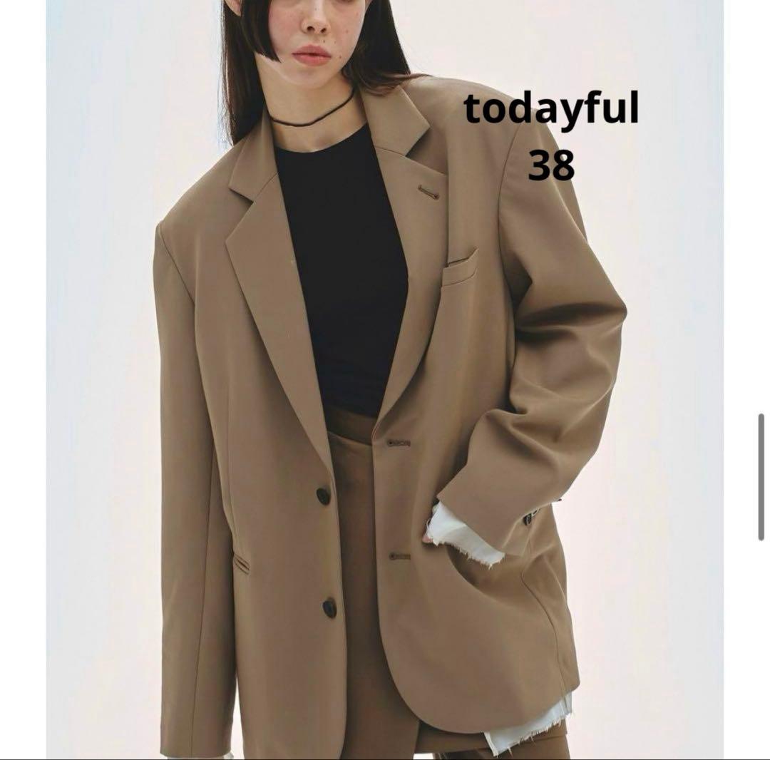 新品タグ付き【TODAYFUL】Over Shoulder Jacket 38