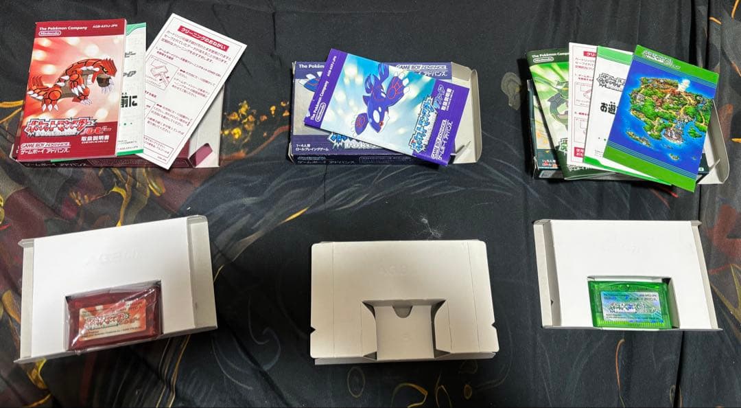 ポケットモンスター　シリーズ　まとめ売り　箱付き多数、赤緑青ピカチュウ版