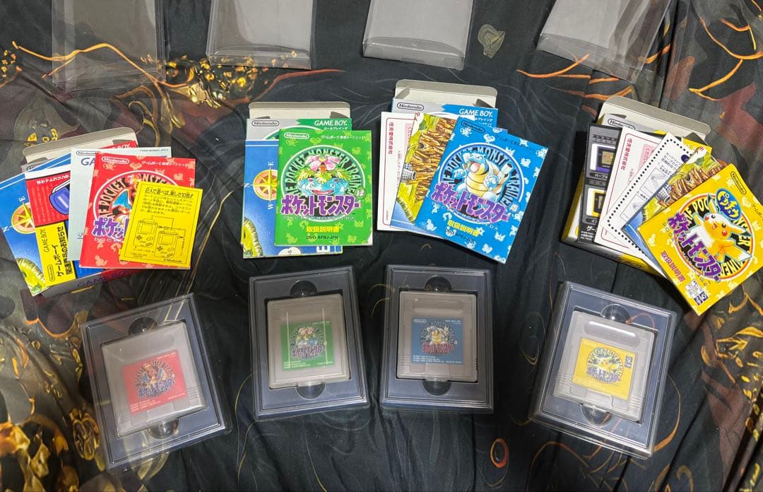 ポケットモンスター　シリーズ　まとめ売り　箱付き多数、赤緑青ピカチュウ版