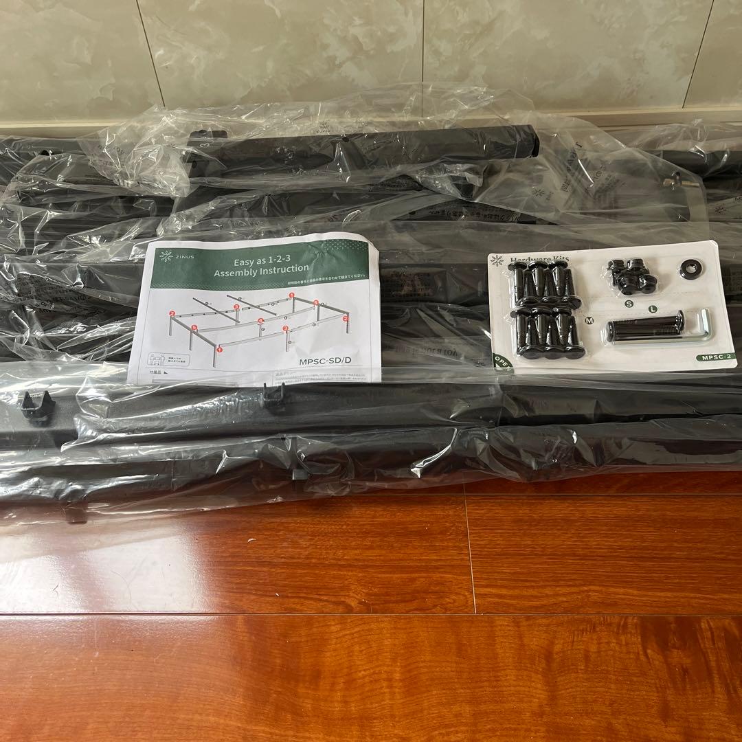 お値引き相談可能　ZINUS セミダブル ベッドフレーム MPSC-SD/D