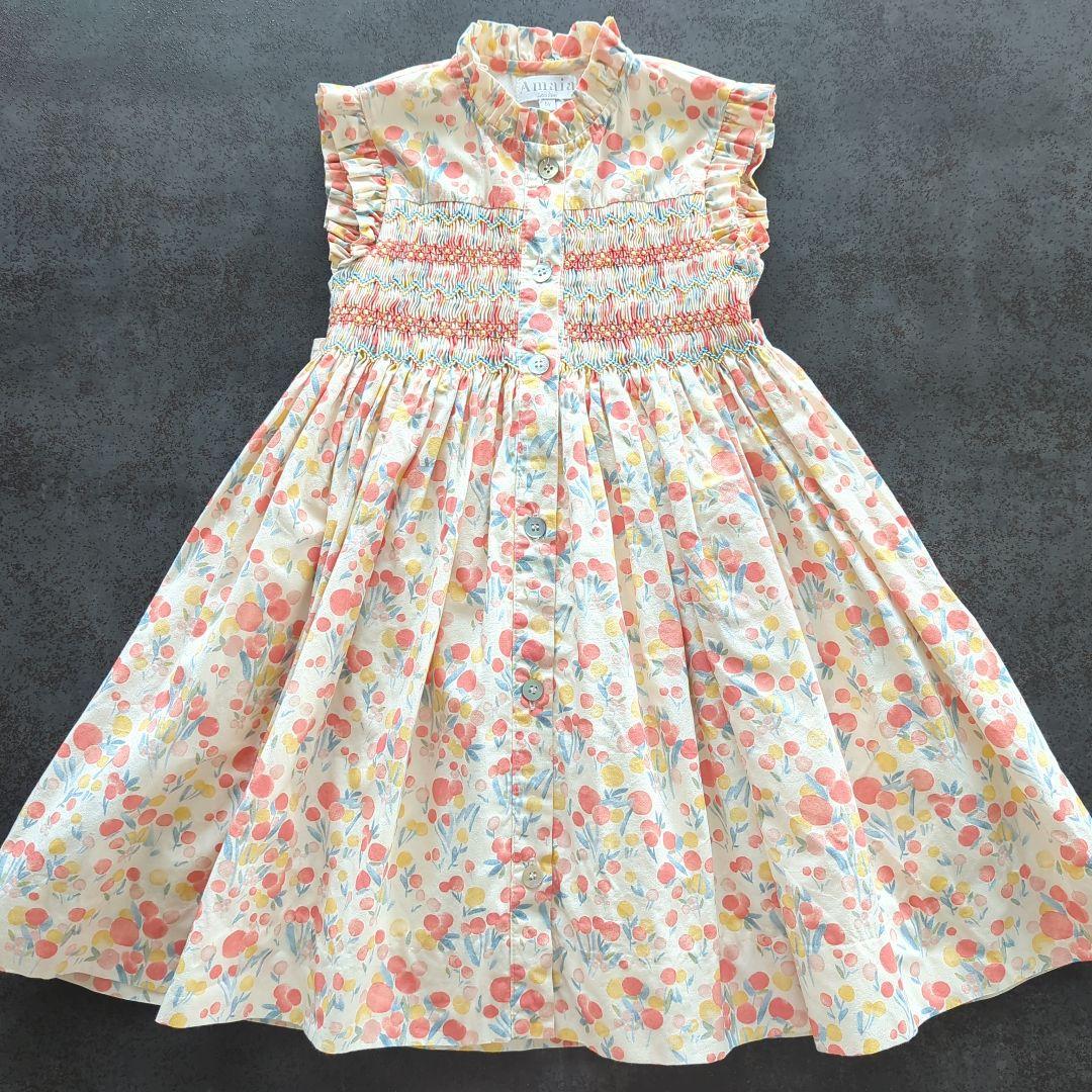 Amaia kids　110cm　ワンピース　アマイアキッズ　サンサカエプチ