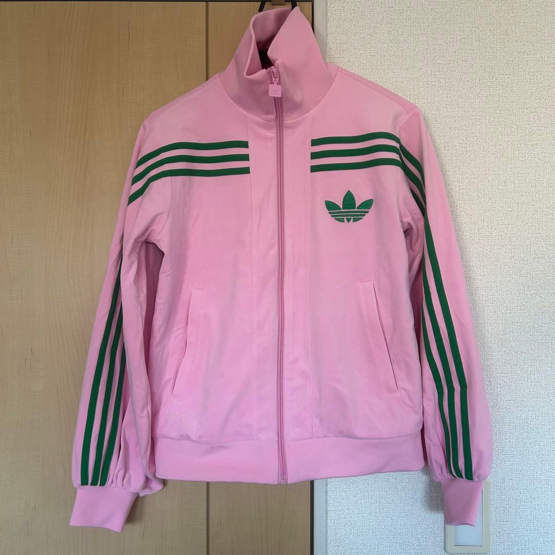 アディダス ピンク ジャージ　Sサイズ