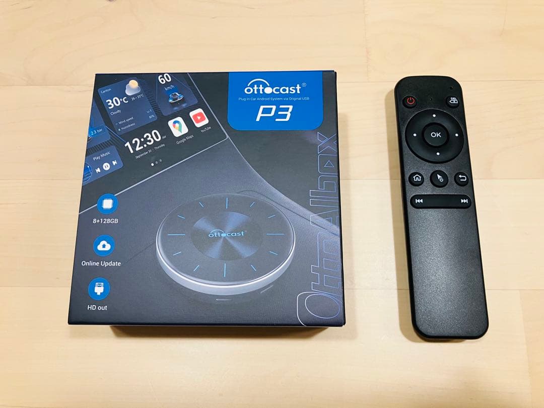 ottcast P3 リモコン付き