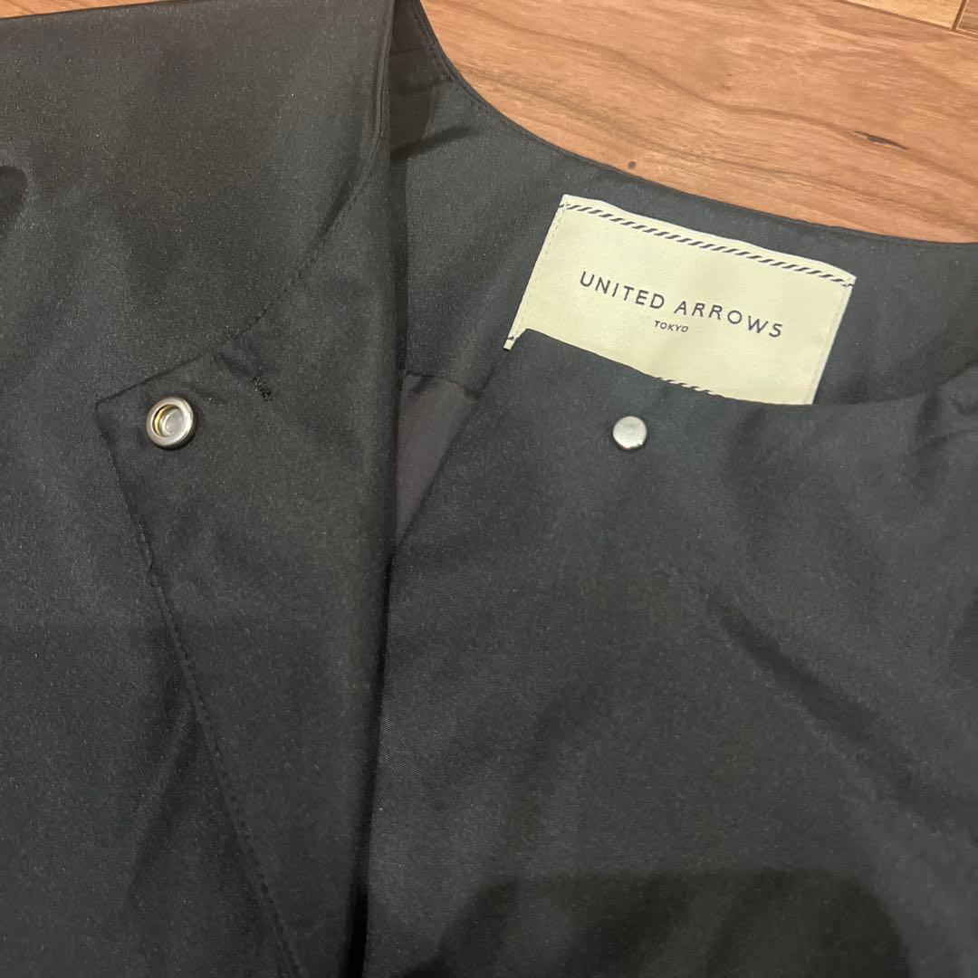 ★maa★専用 ノーカラーブラックジャケット サイズ36