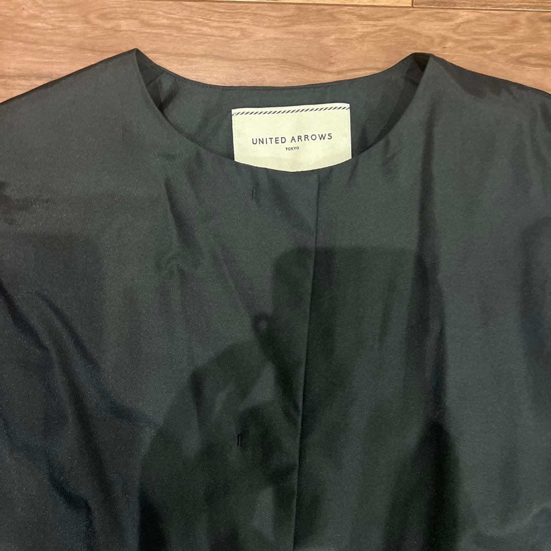 ★maa★専用 ノーカラーブラックジャケット サイズ36