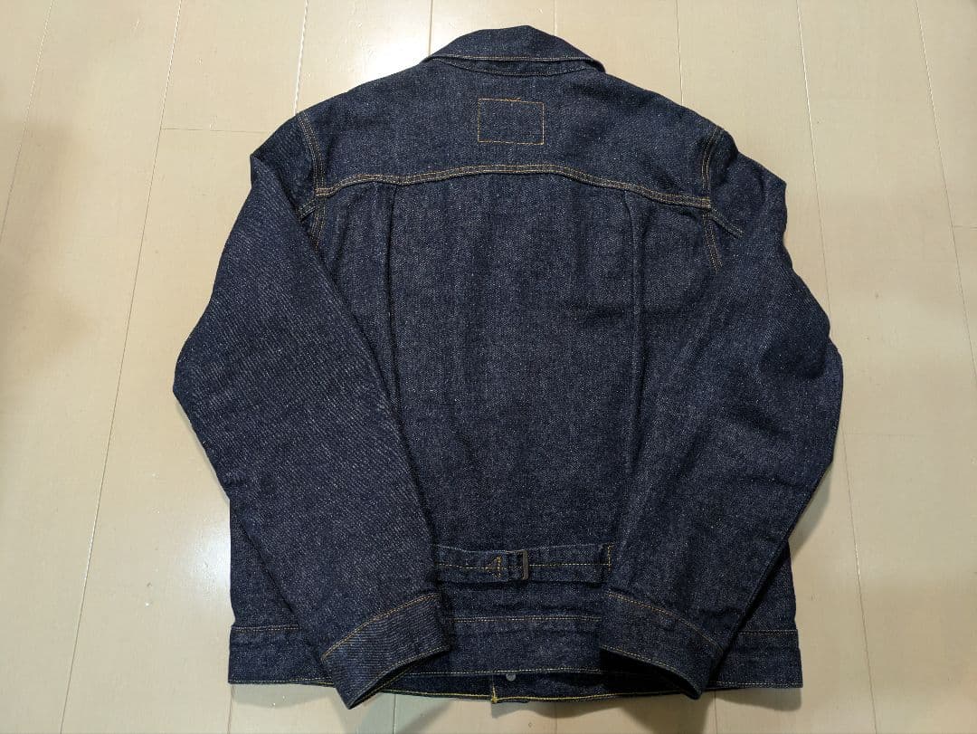 LEVI'S プレミアムデニムジャケット 1st Mサイズ(ヘンプ素材)