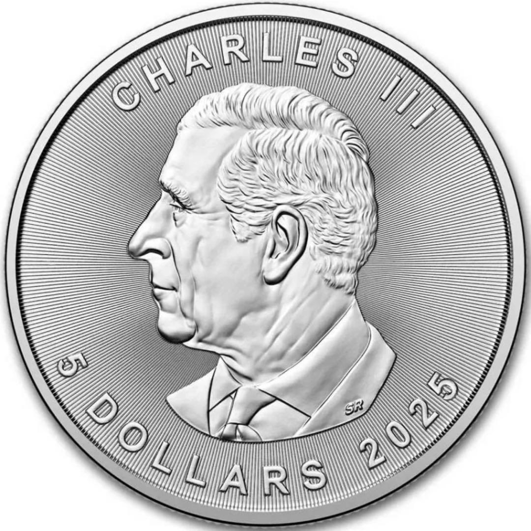 世界100枚限定！ メイプルリーフ 銀貨 カラー 生命の樹 1オンス 1oz