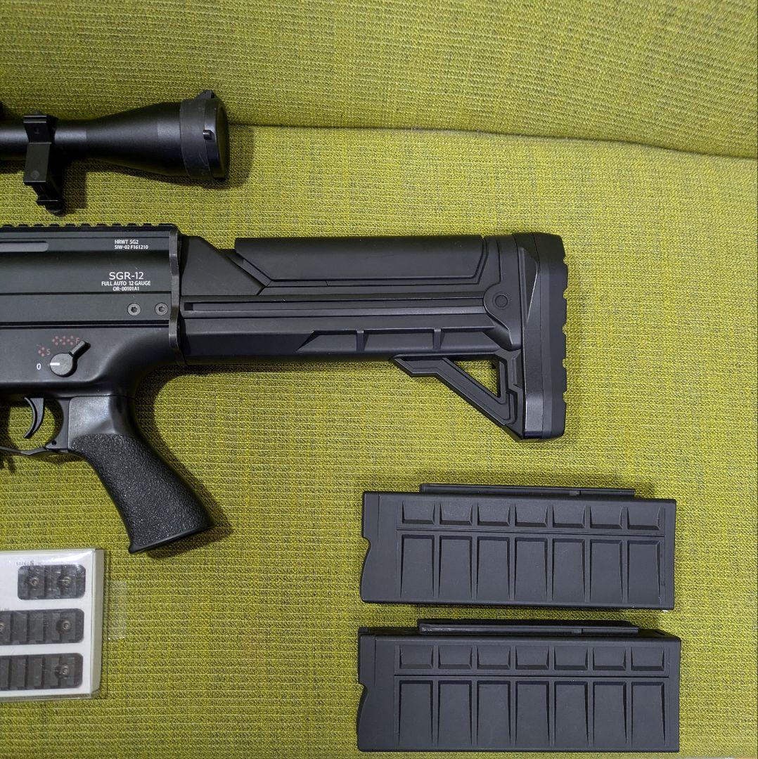 (美品)　東京マルイ　電動ショットガン　SGR-12 ドラムマガジン付き