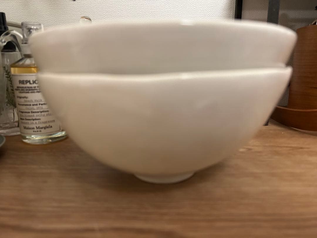 ホワイト 丸型丼 2個セット 約20cm