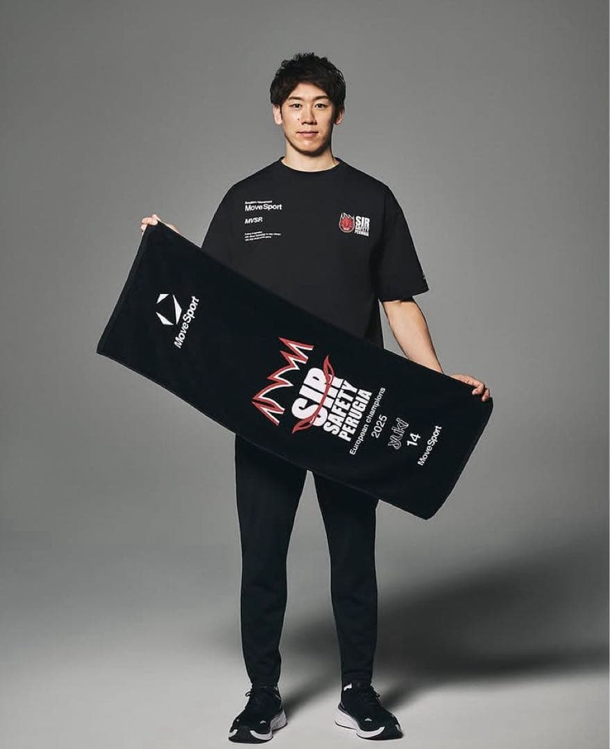 DESCENTE 石川祐希 コラボ Tシャツ／タオル セット