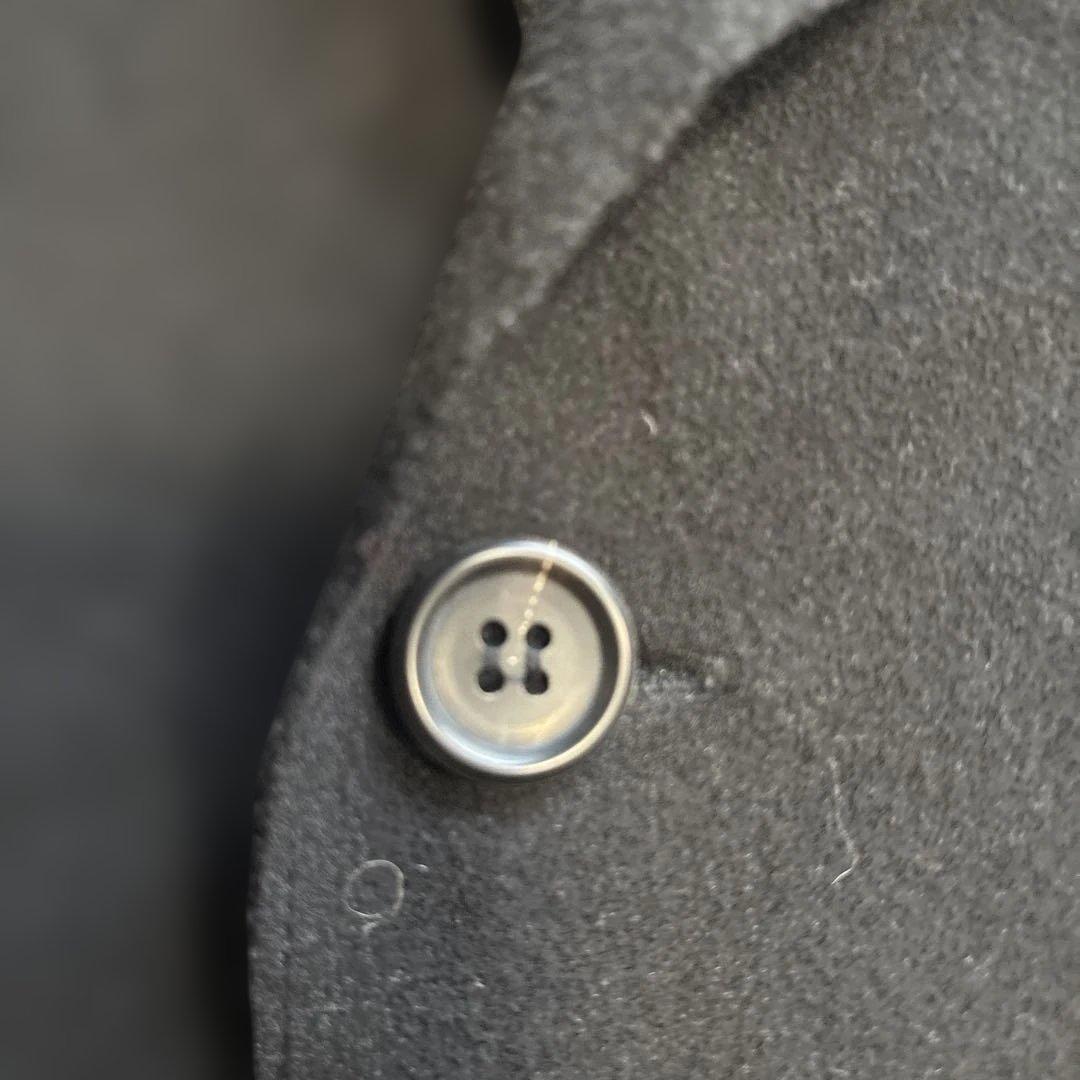 y's ブラック ポンチョスタイル ケープコート