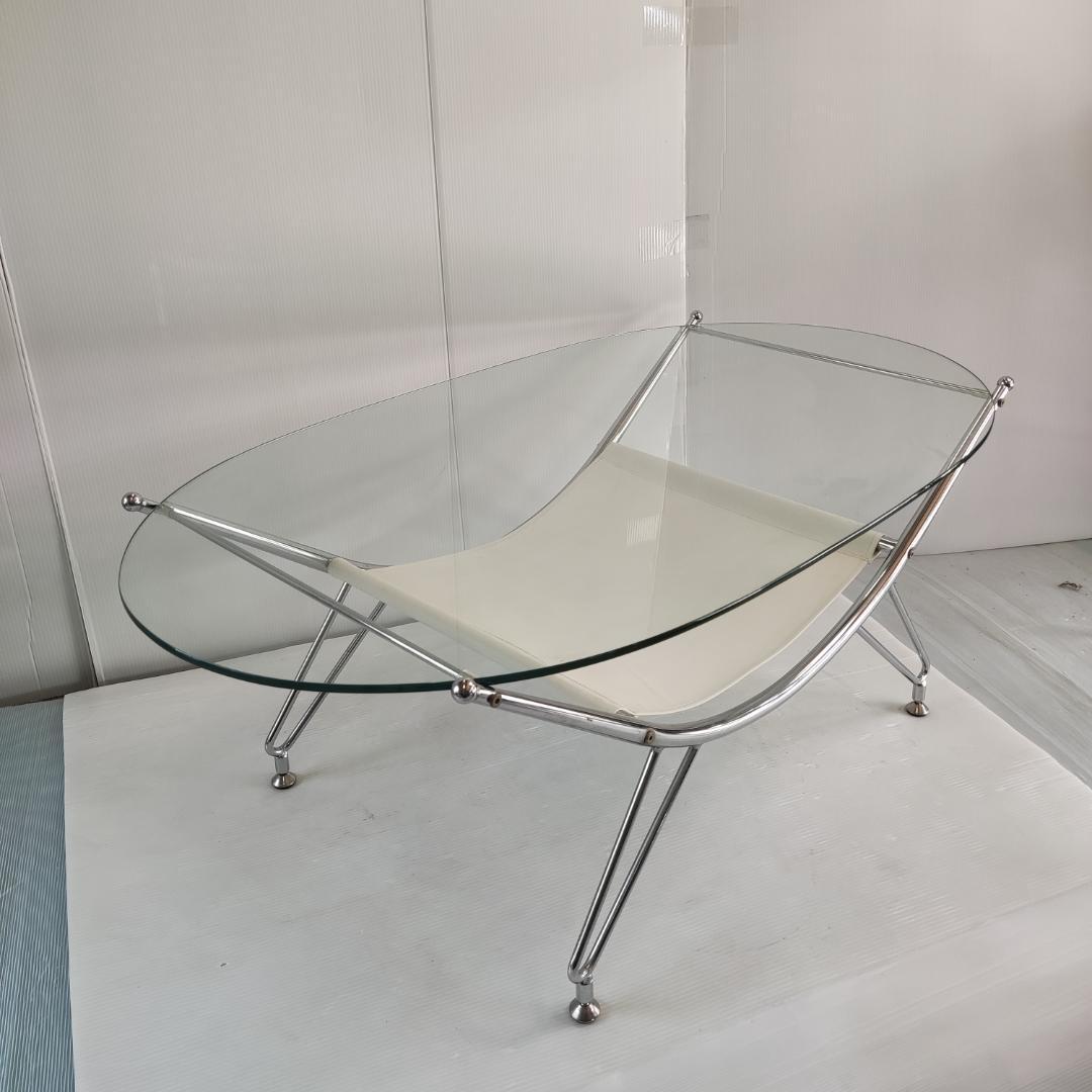 【数日セール】北欧レトロ ミッドセンチュリー アイアンフレームセンターテーブル