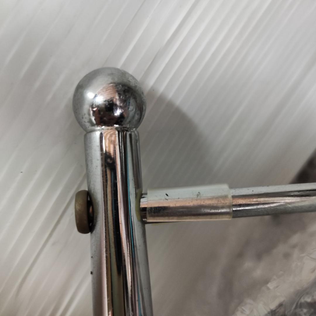 【数日セール】北欧レトロ ミッドセンチュリー アイアンフレームセンターテーブル