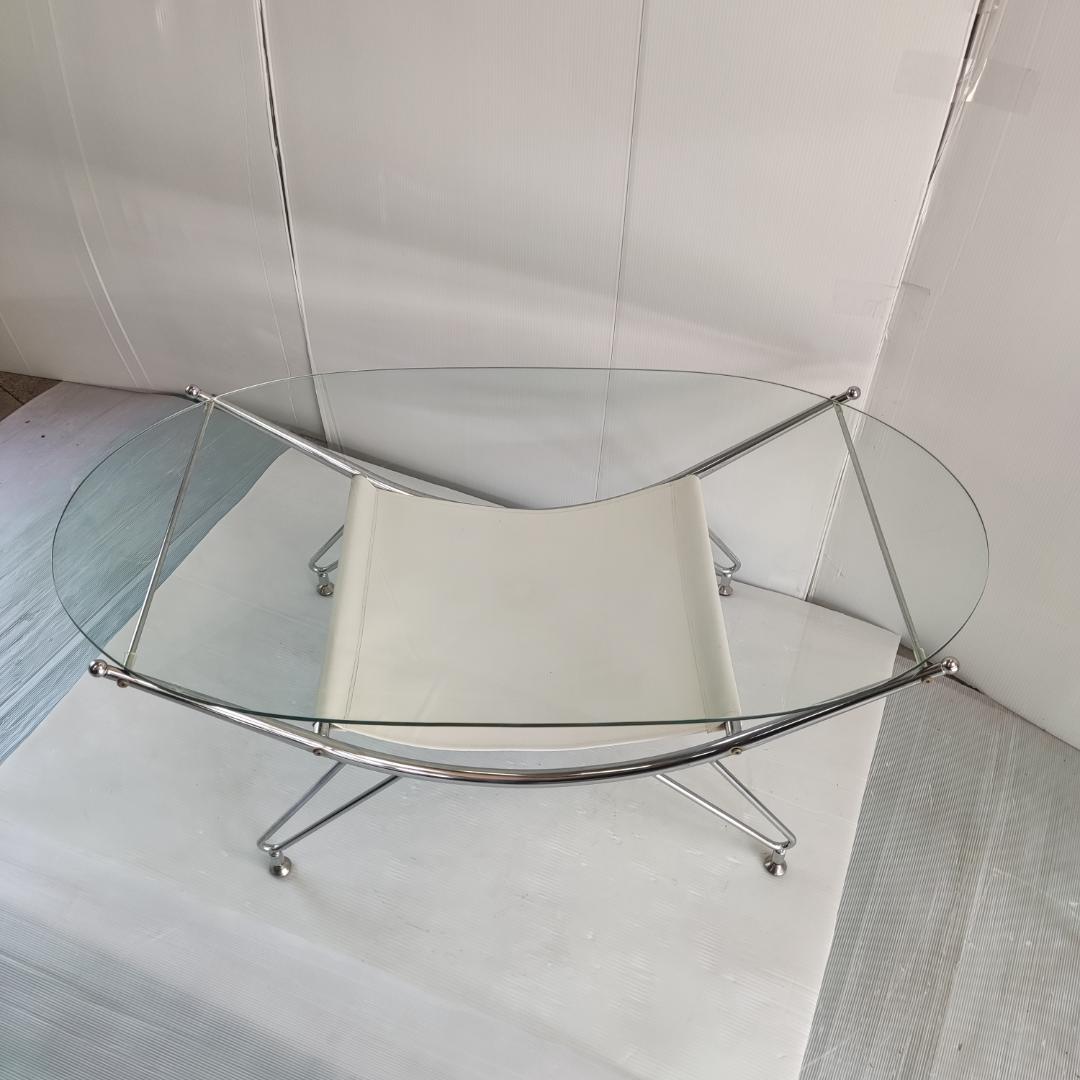 【数日セール】北欧レトロ ミッドセンチュリー アイアンフレームセンターテーブル