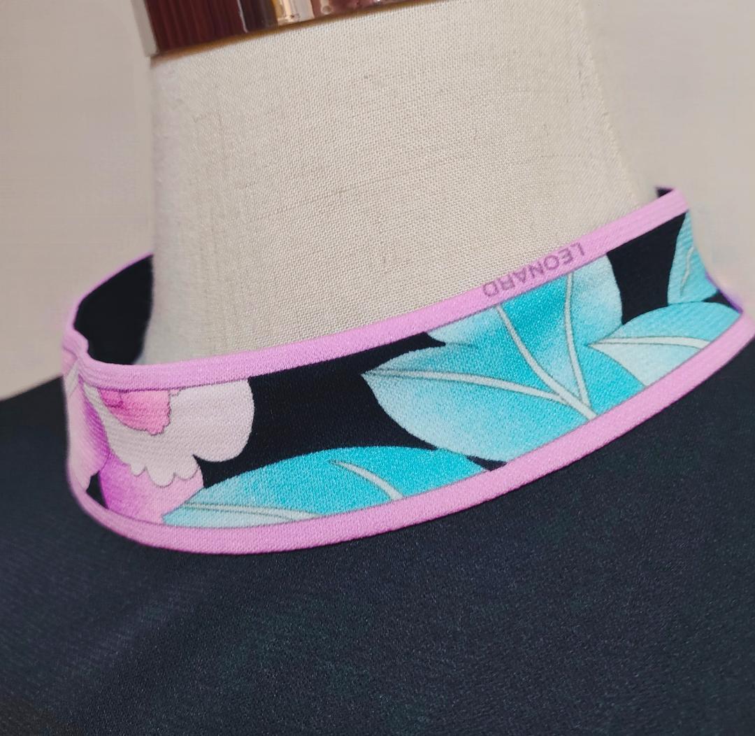 極近年　新品　大きいサイズ　レオナール　チュニック 42 13号 15号 黒