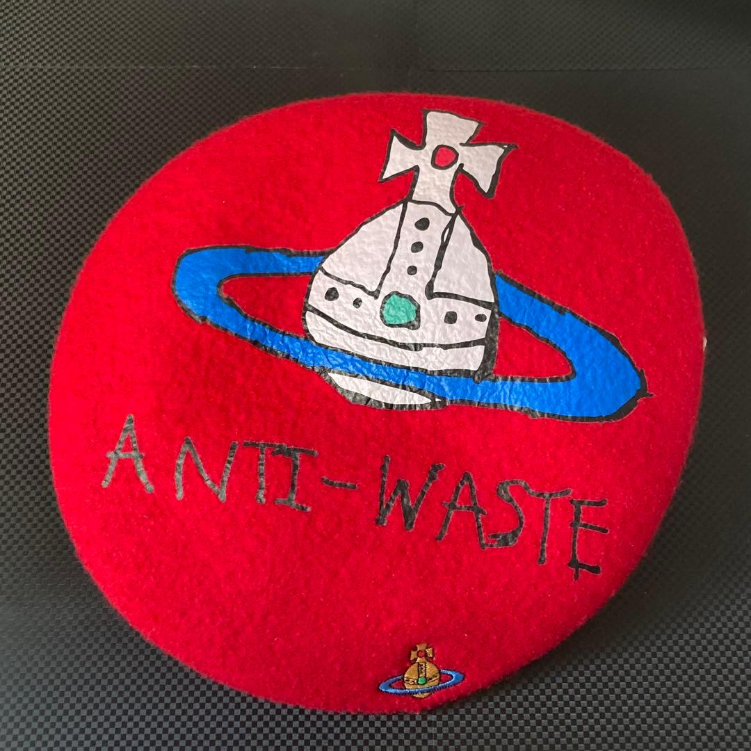 Vivienne Westwood ウール ベレー帽 レディース レッド未使用品