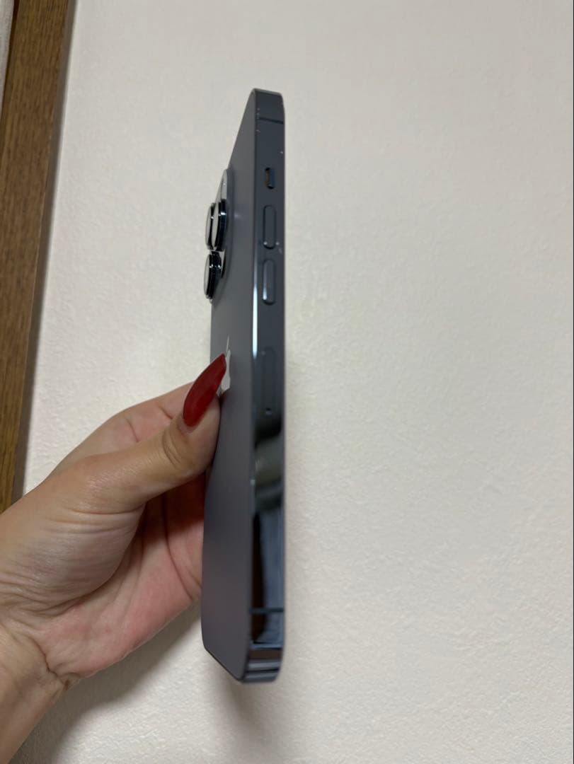 【カニエル】iPhone13pro 128GB シエラブルー