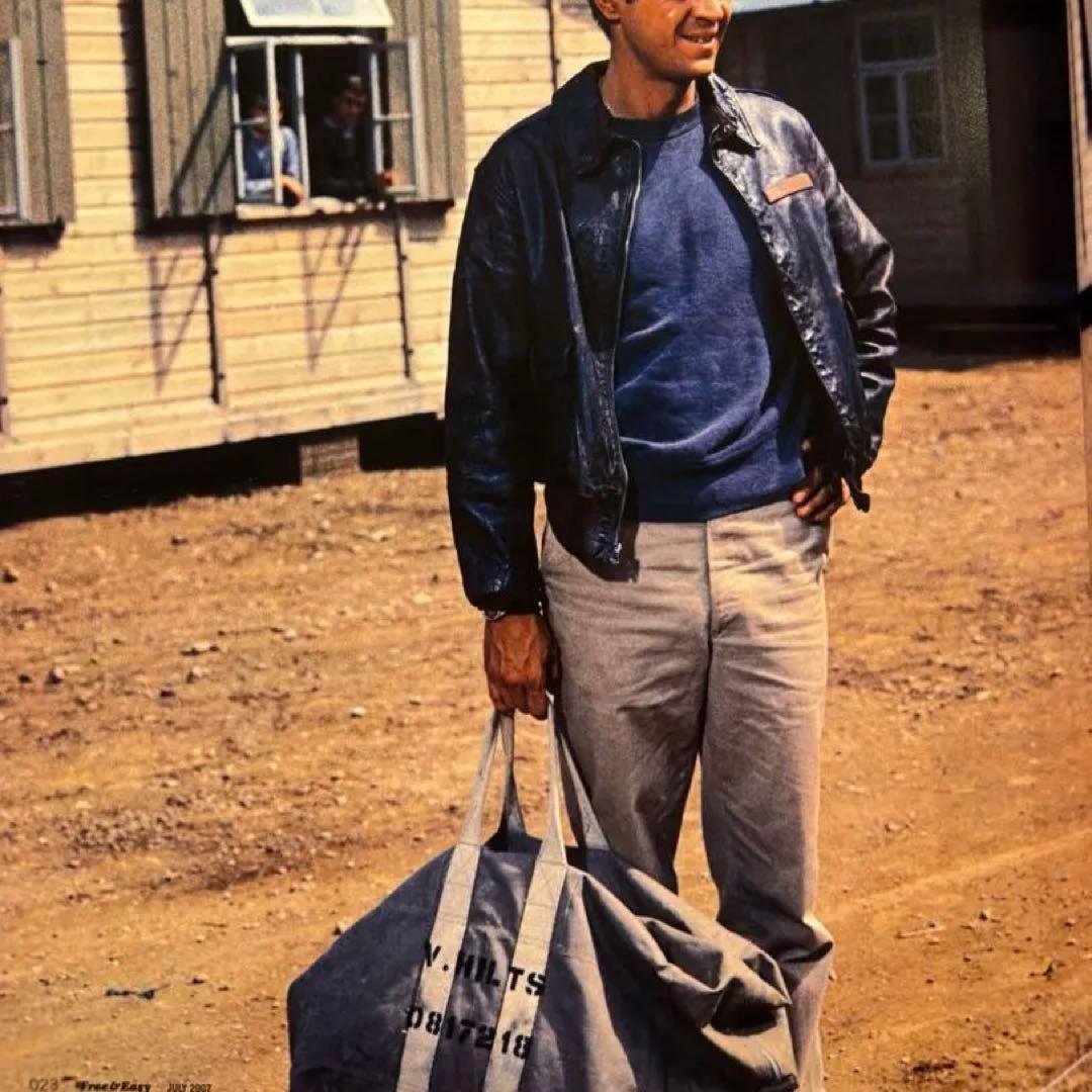 ペ*山様 希少 40s USAF アビエイターキットバッグ トートバッグ ヘルメ