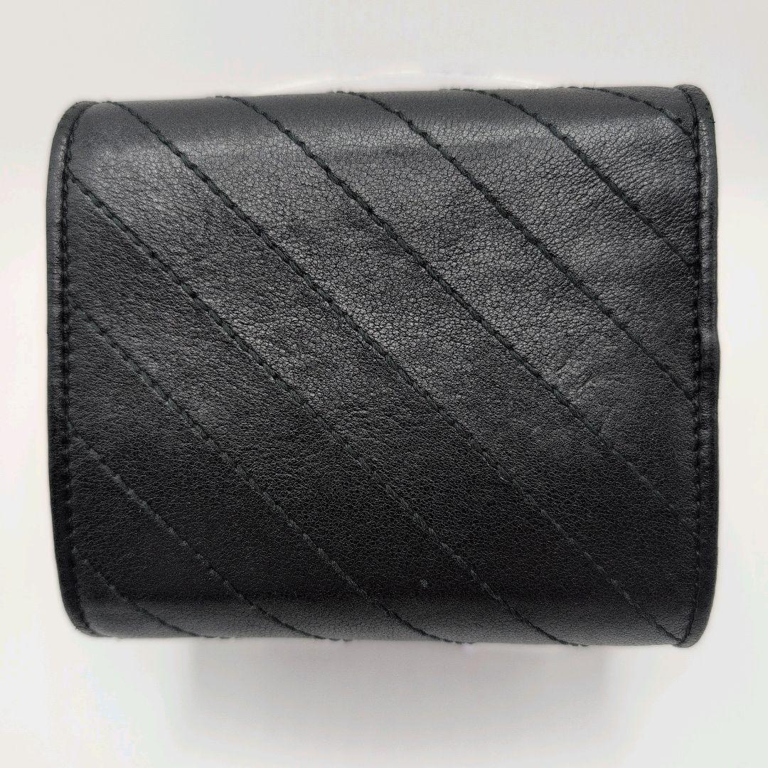 極美品✨️GUCCI 二つ折り財布 ブロンディ レザー ブラック 付属品付