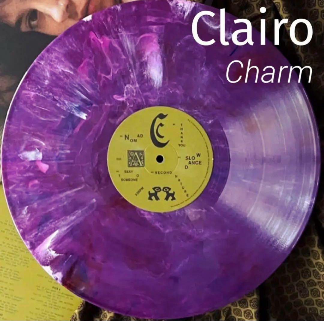 新品　 パープルマーブル盤　クレイロ　Clairo 『Charm』