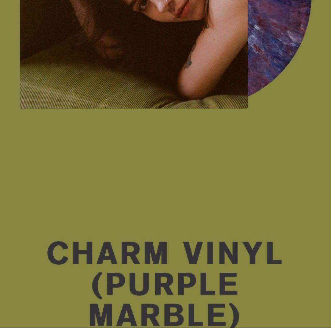 新品　 パープルマーブル盤　クレイロ　Clairo 『Charm』