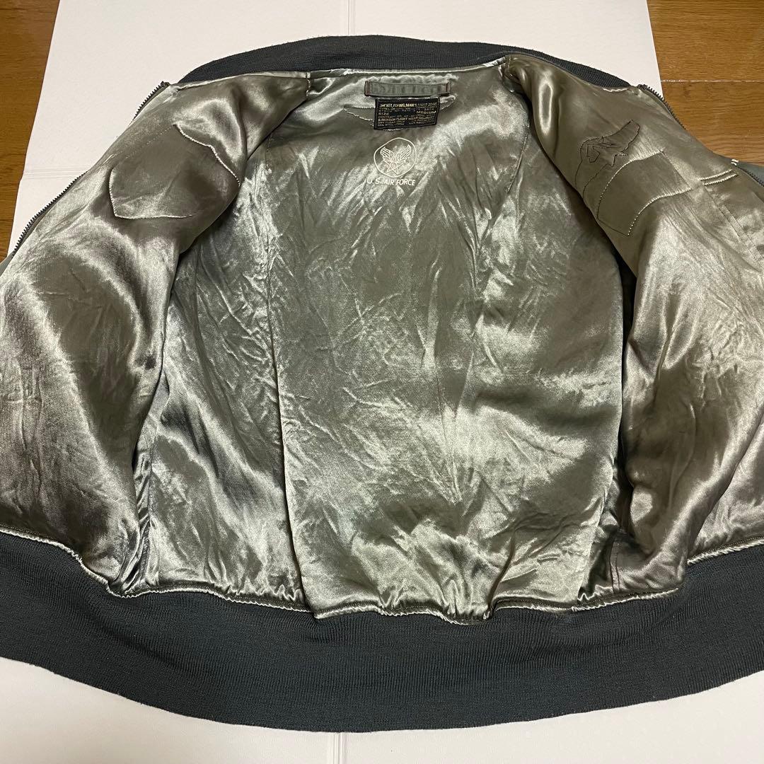 【希少】US AIR FORCE MA-1 フライトジャケットL-2B