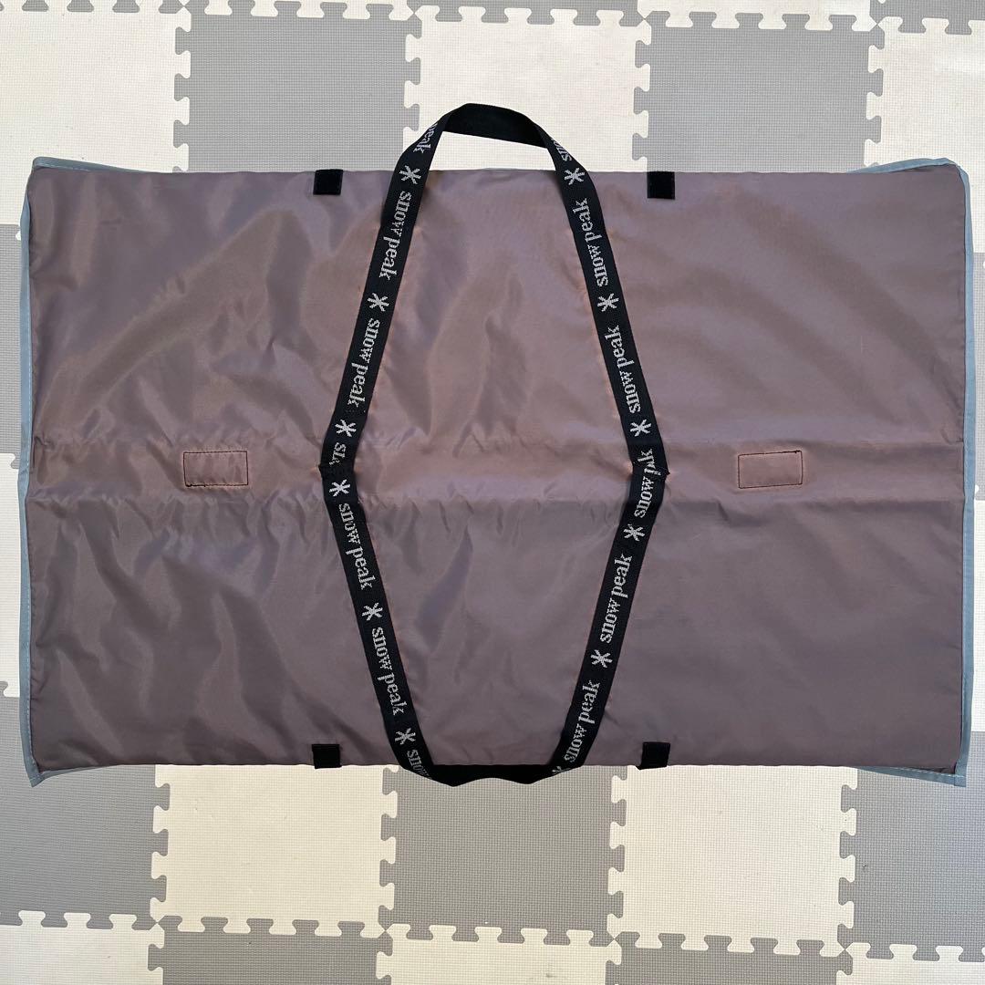 【美品】スノーピーク ワンアクションローテーブル竹 85cm LV-100TR