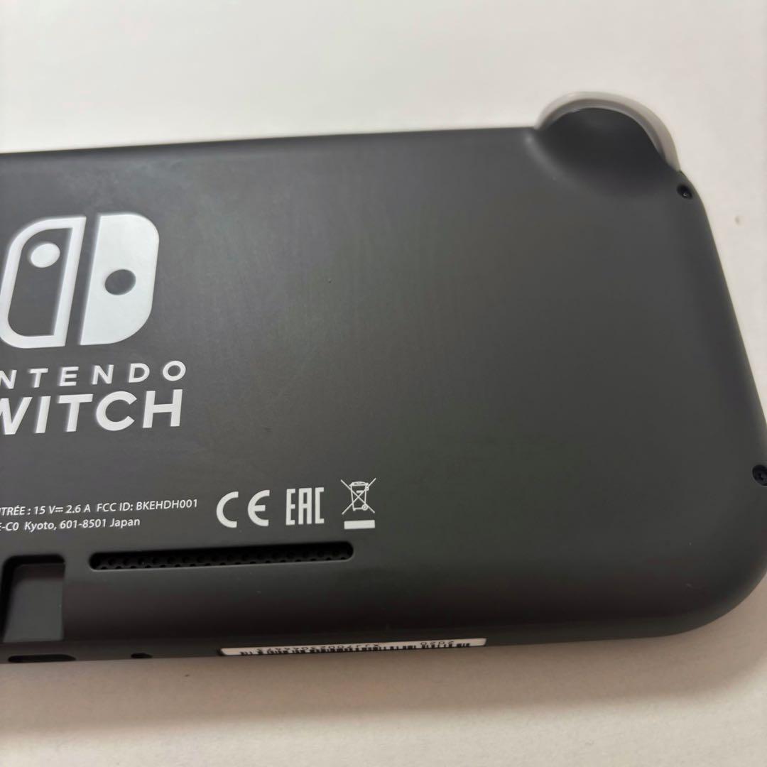【美品】Nintendo Switch Lite グレー 本体のみ