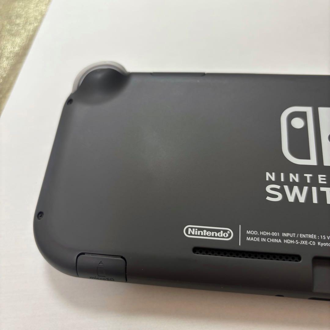 【美品】Nintendo Switch Lite グレー 本体のみ