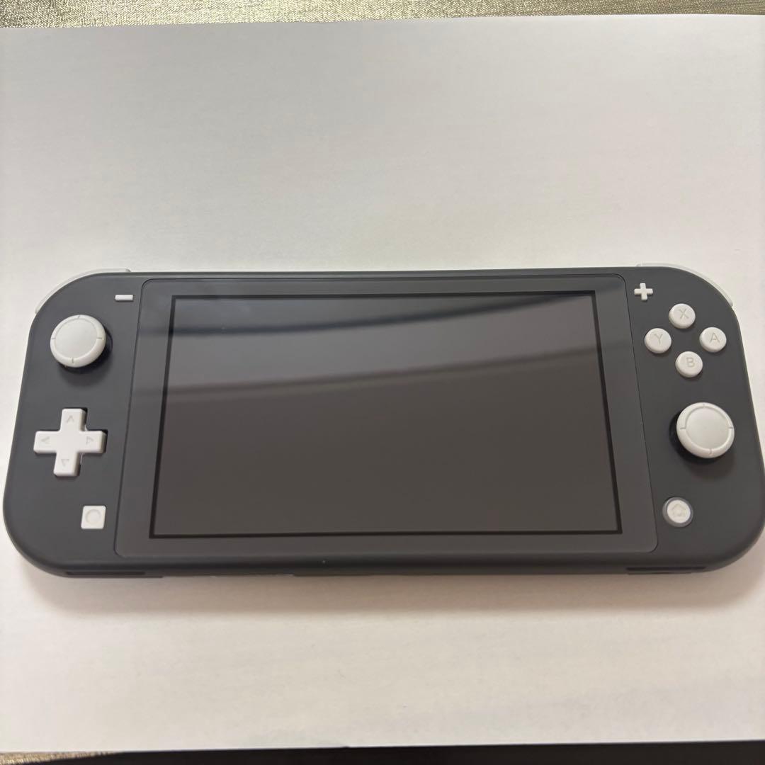 【美品】Nintendo Switch Lite グレー 本体のみ