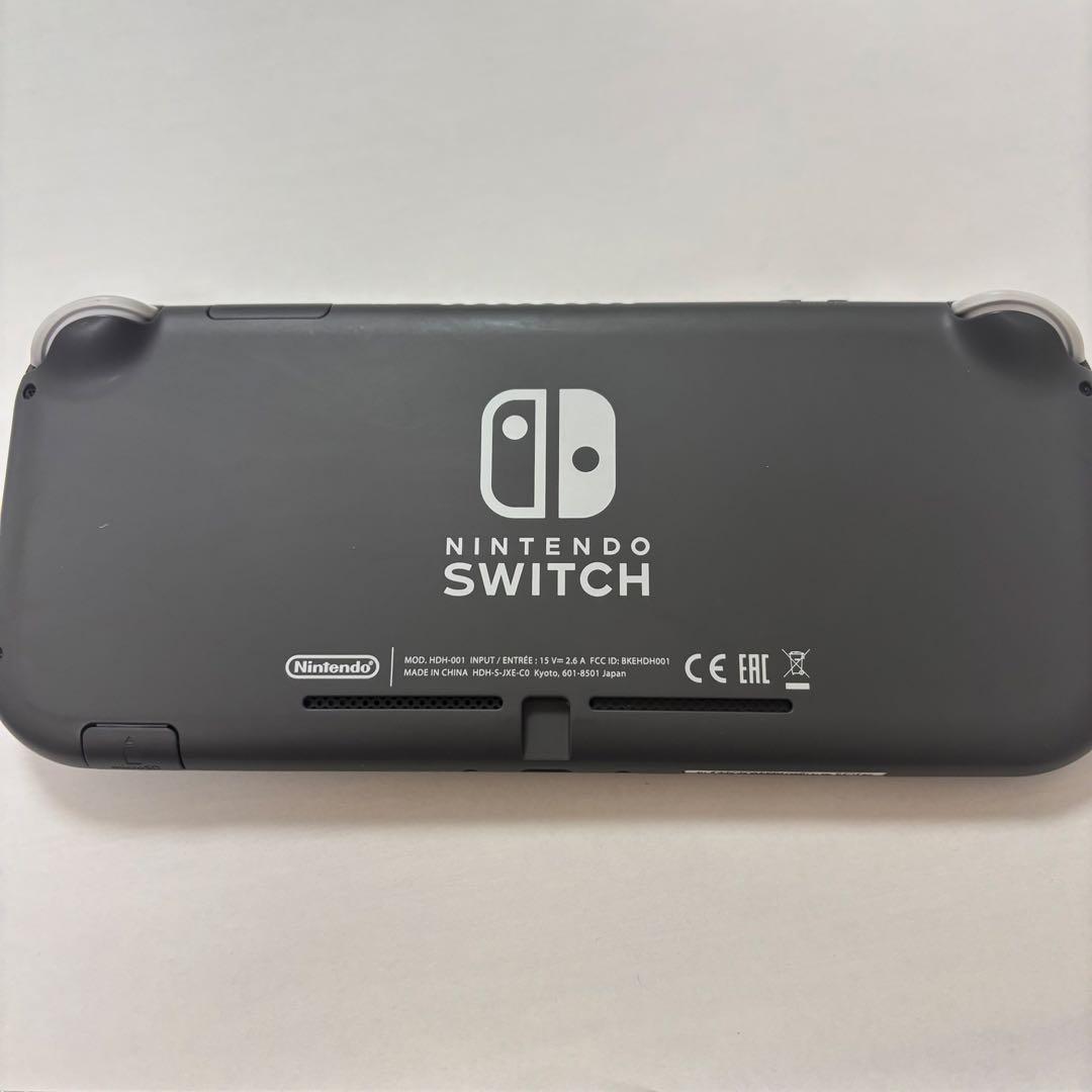 【美品】Nintendo Switch Lite グレー 本体のみ