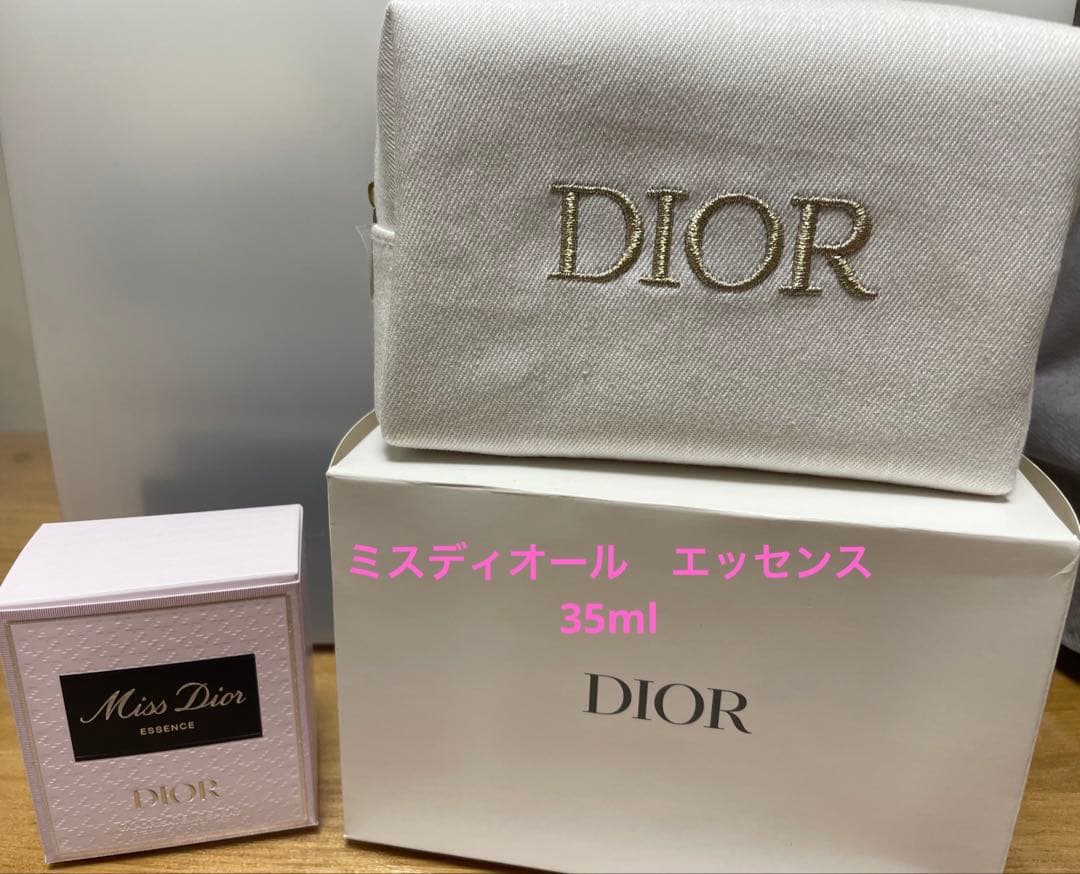 Miss Dior Essence 35ml 25年新作　ポーチ付き