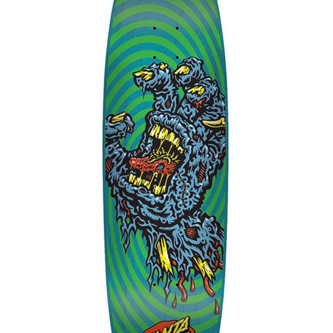 新品 SANTA CRUZ DECAY HAND スケートボードデッキ