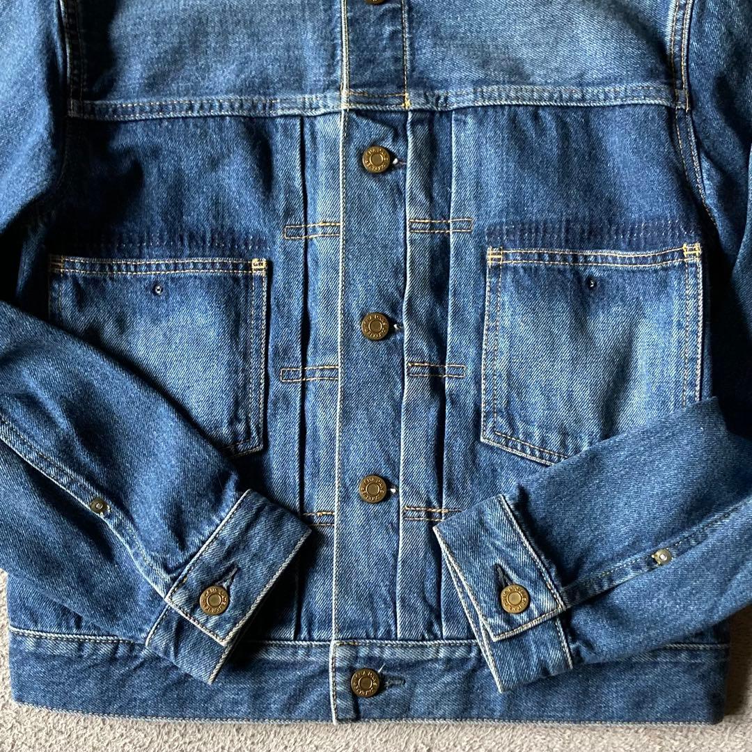 IENA ⭐️良品　リメイクタックデニムブルゾン ノーカラー　36