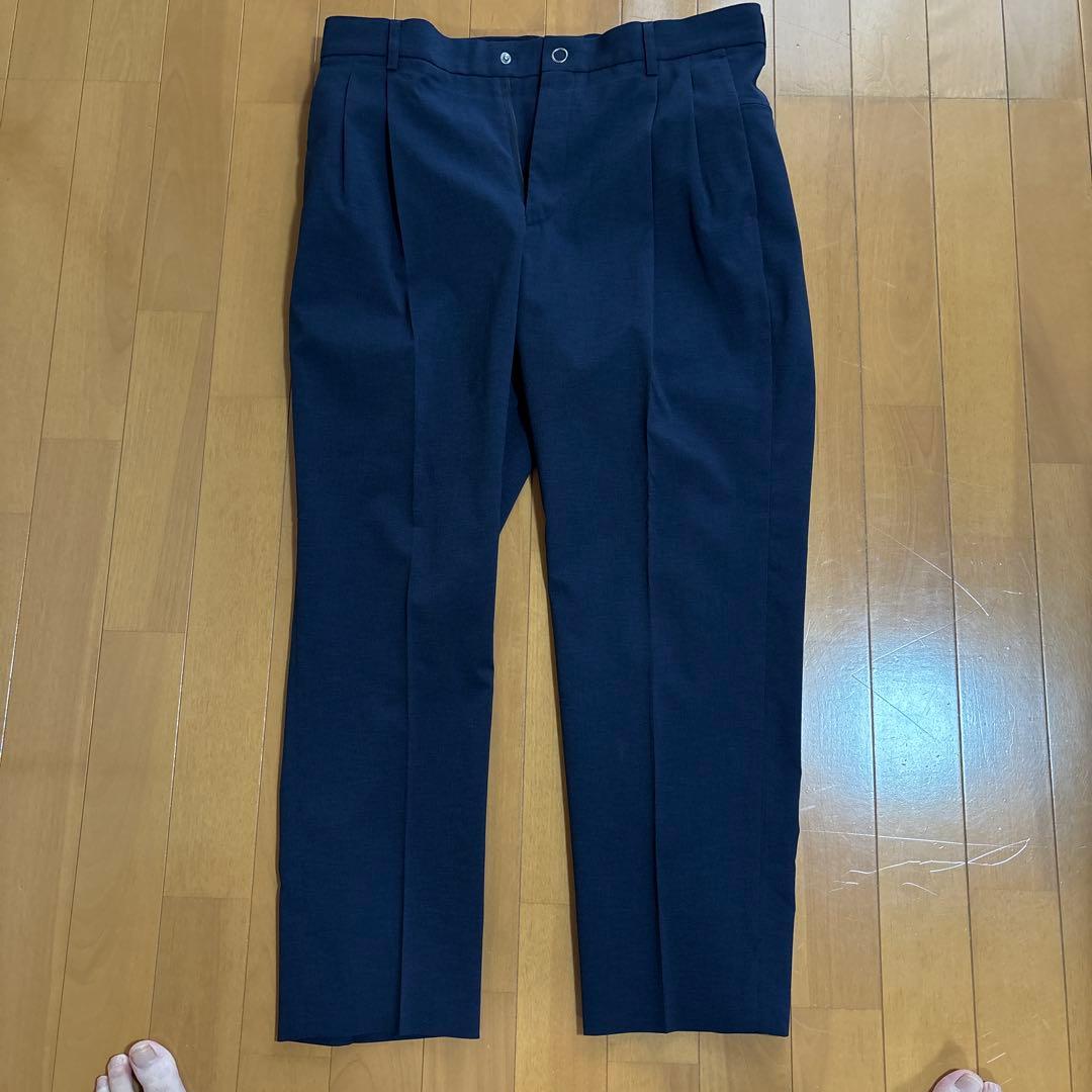 美品 DESCENTE デサント　セットアップ　ネイビー スーツサイズM