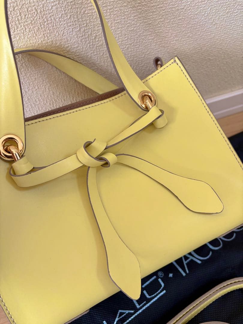 れい様IACUCCIイアクッチ　リボンスクエアバッグ