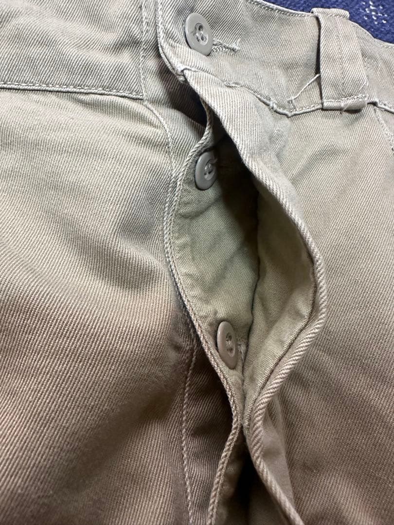 M52 後期　フランス軍　実物　チノパン　サイズ16 60s 50s